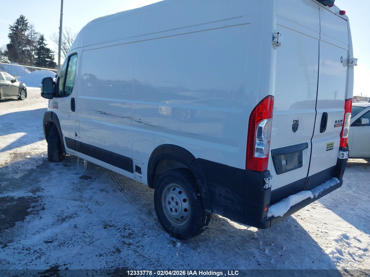 2022 RAM PROMASTER 2500 HIGH ROOF 136 IN. WB thumbnail 4