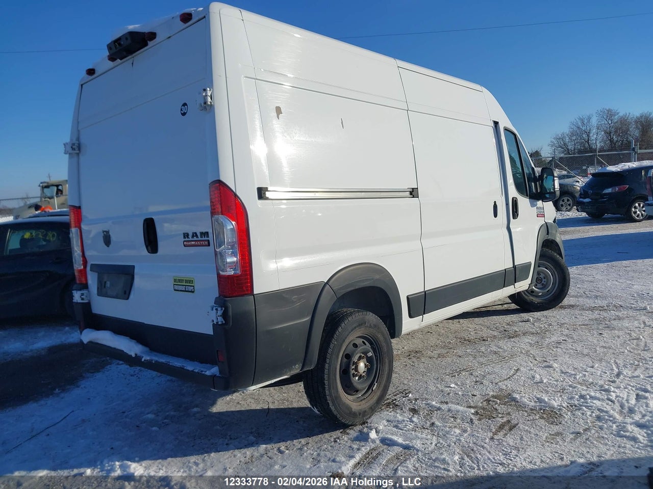2022 RAM PROMASTER 2500 HIGH ROOF 136 IN. WB thumbnail 5