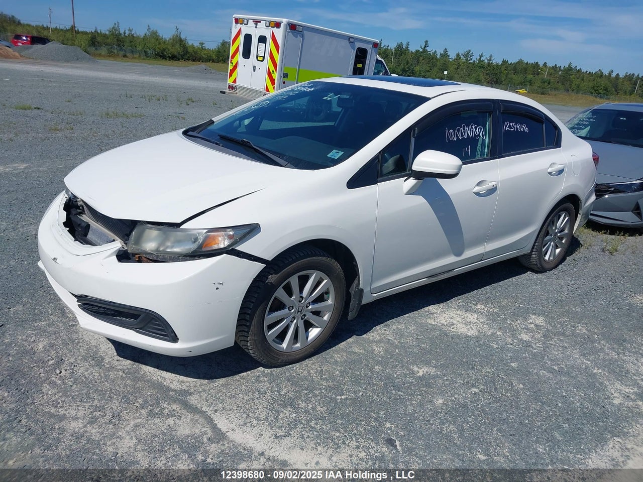 2014 HONDA CIVIC LX thumbnail 3