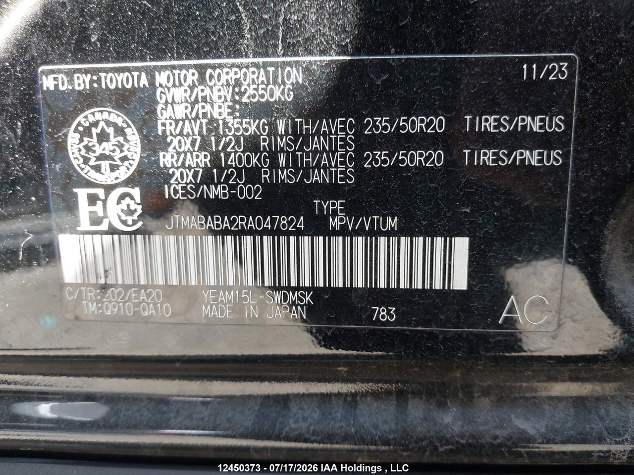 2024 SUBARU SOLTERRA PREMIUM/LIMITED/TOURING thumbnail 10