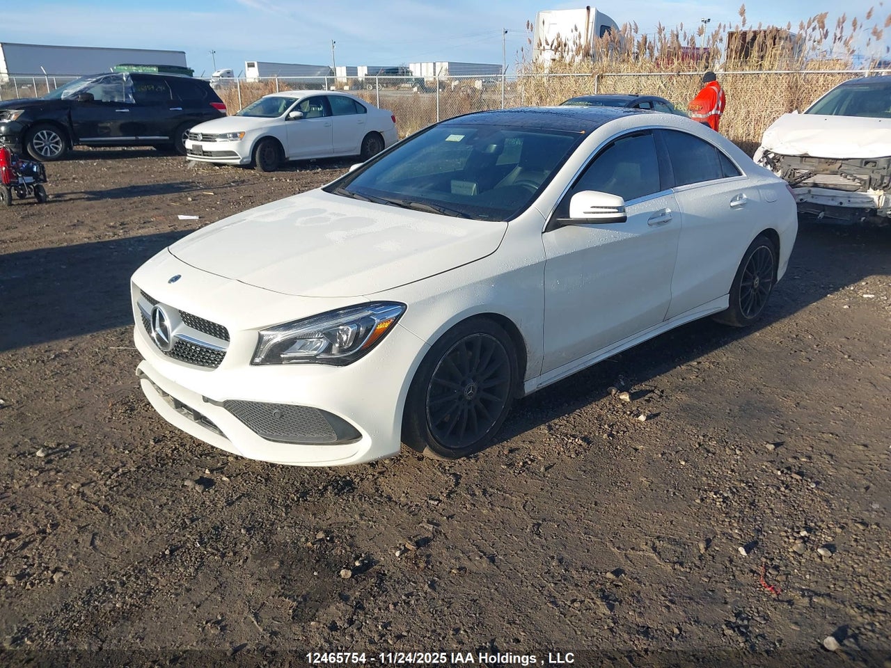 2018 MERCEDES BENZ CLA 250 4MATIC thumbnail 3