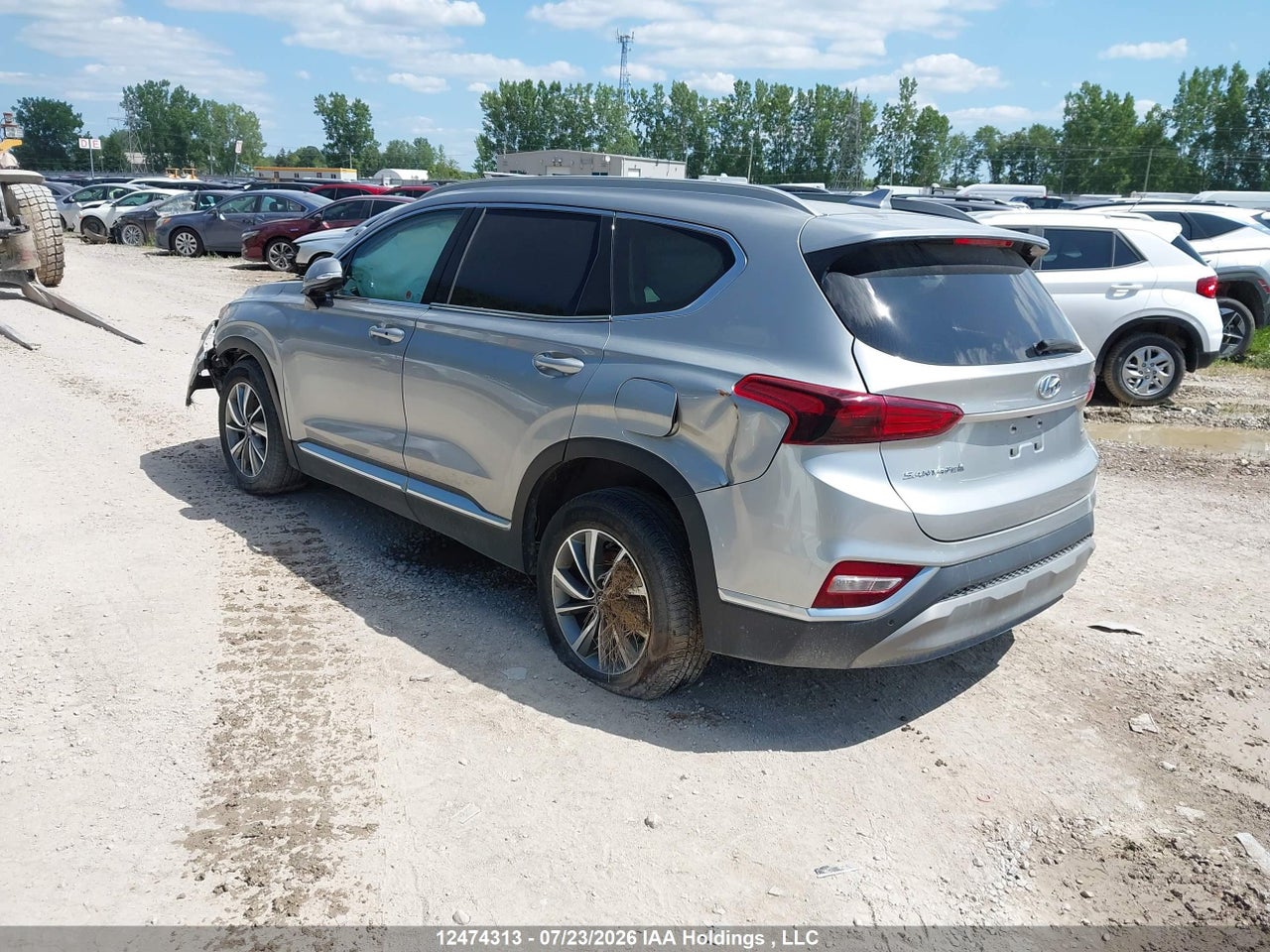 2020 HYUNDAI SANTA FE PREFERRED AWD WITH SUN AND LEATHER PACKAGE thumbnail 4