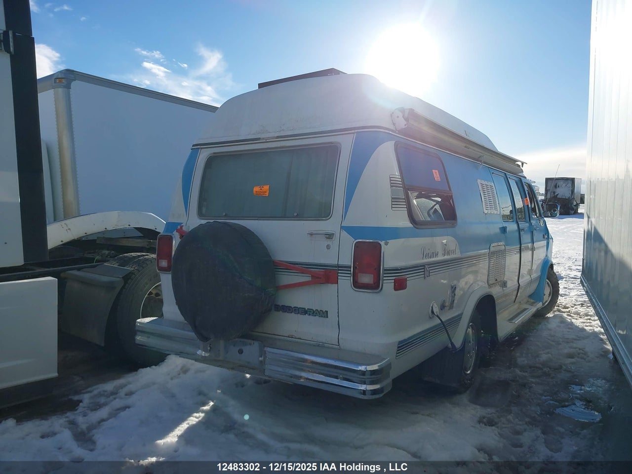 1989 DODGE RAM VAN B250 thumbnail 5