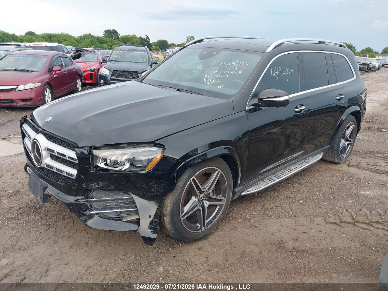 2022 MERCEDES BENZ GLS 450 4MATIC thumbnail 7