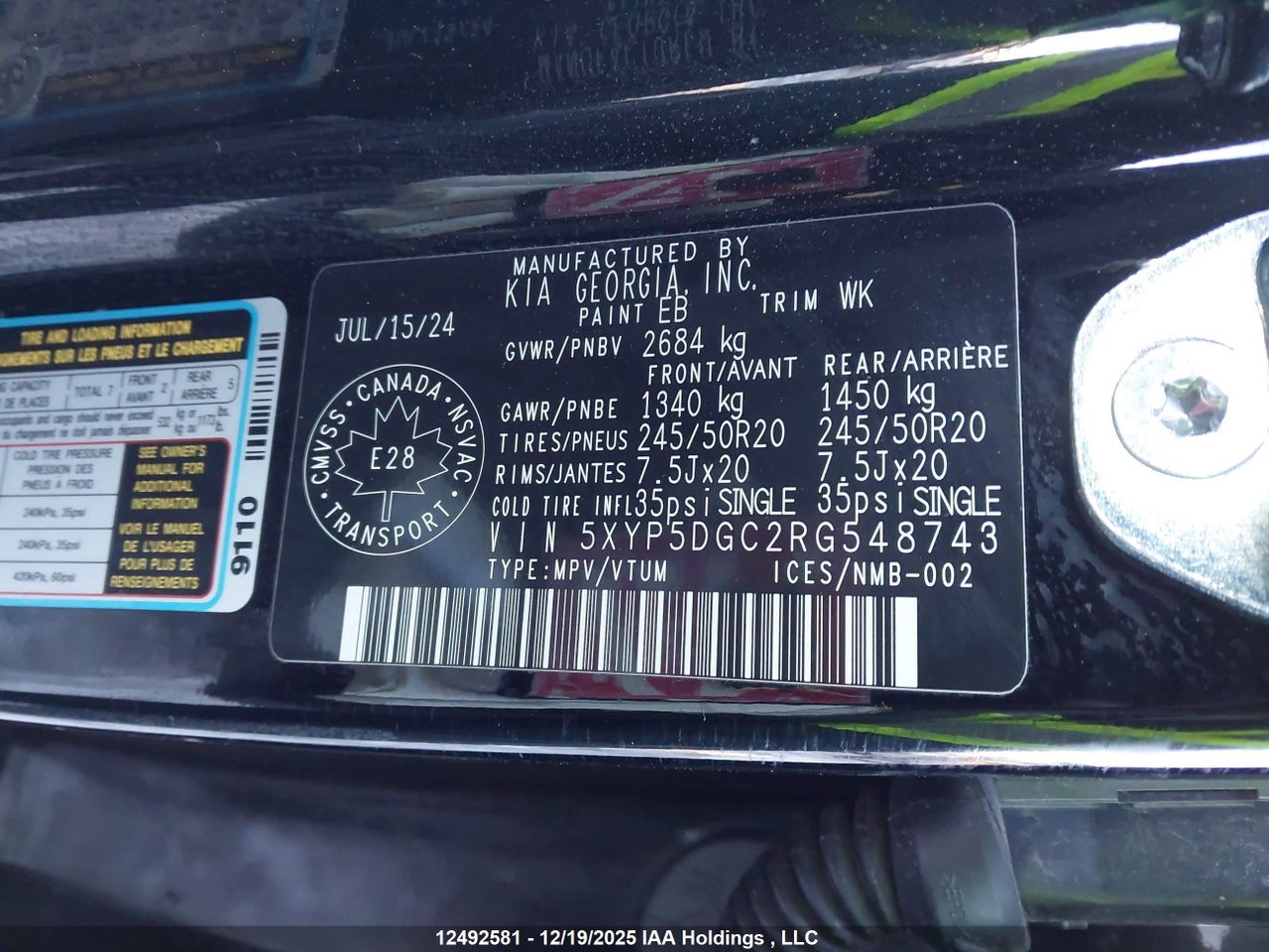 2024 KIA TELLURIDE SX/SX LIMITED/X-LINE/X-PRO thumbnail 10