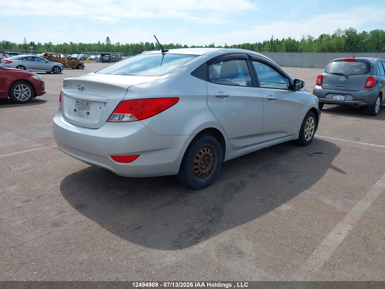 2012 HYUNDAI ACCENT GL thumbnail 5