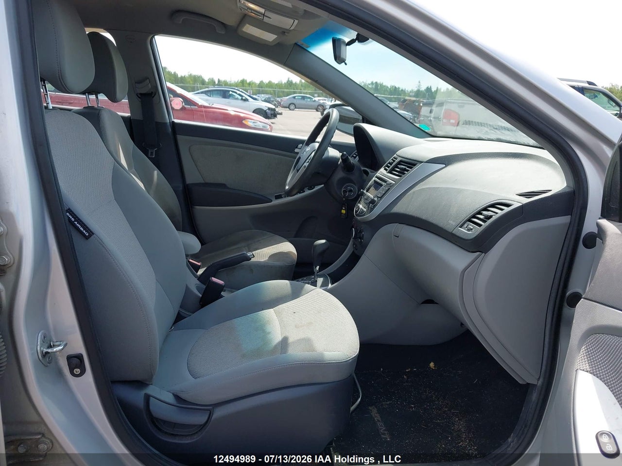 2012 HYUNDAI ACCENT GL thumbnail 6