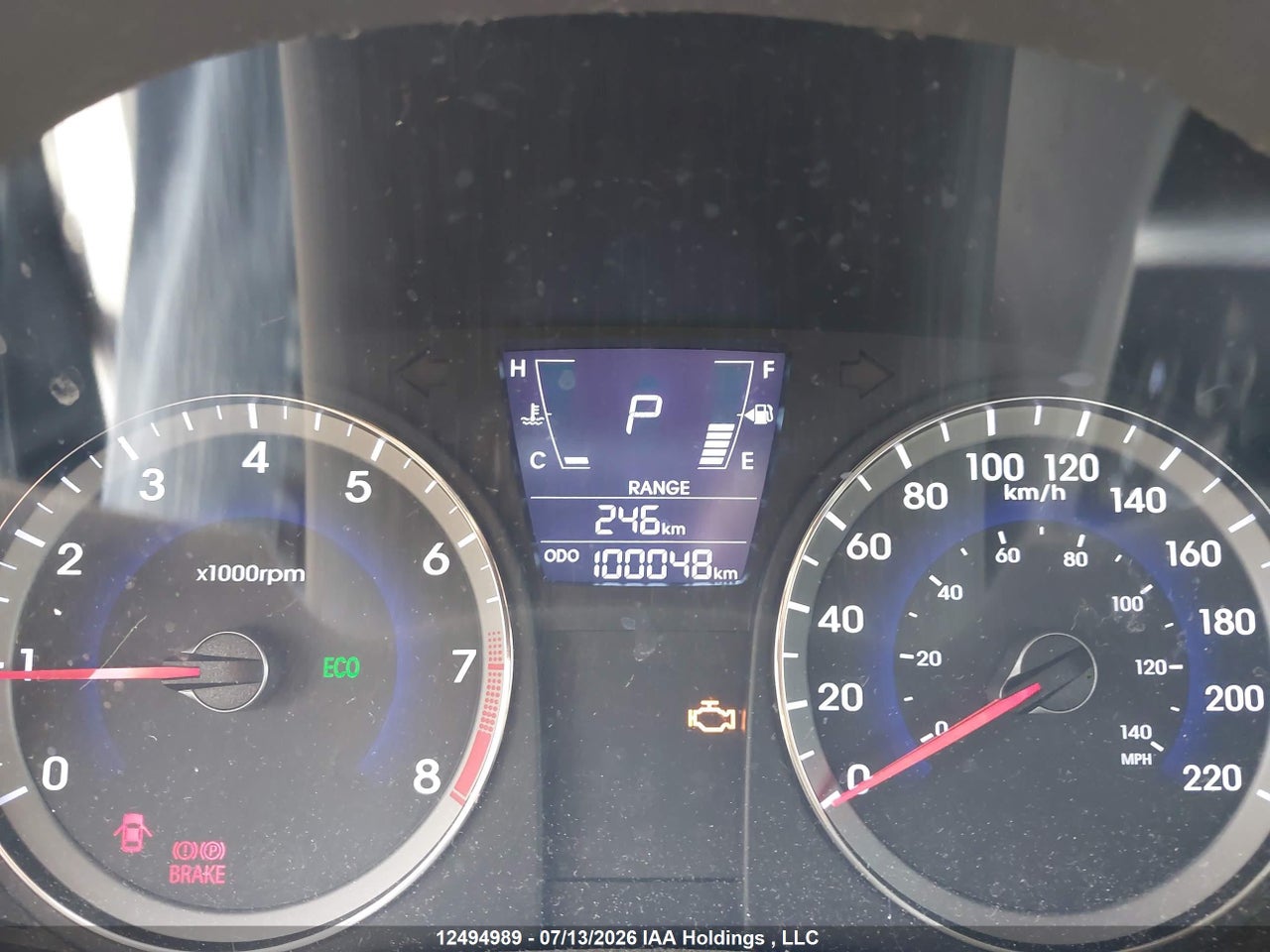 2012 HYUNDAI ACCENT GL thumbnail 8