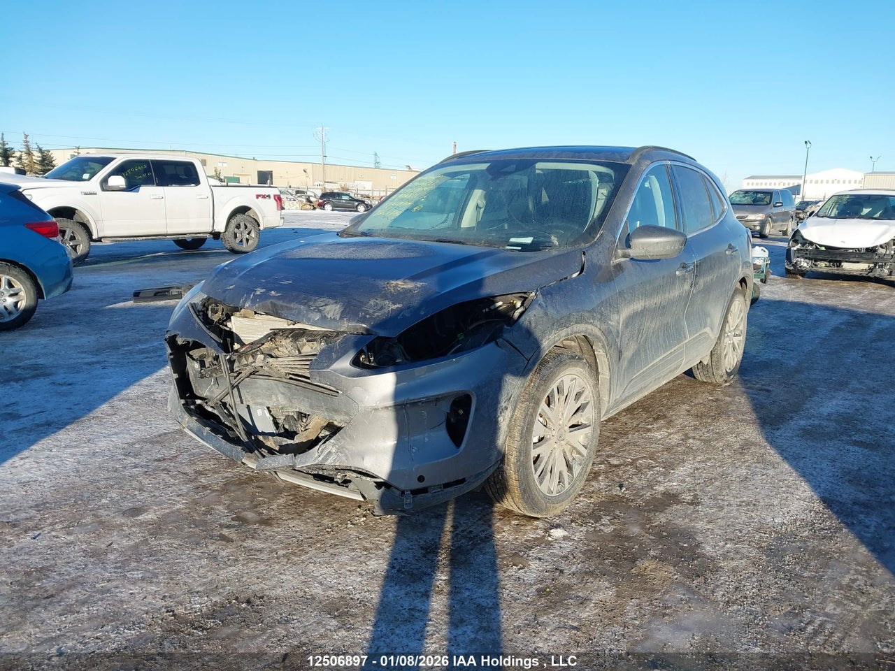 2021 FORD ESCAPE TITANIUM HYBRID thumbnail 3