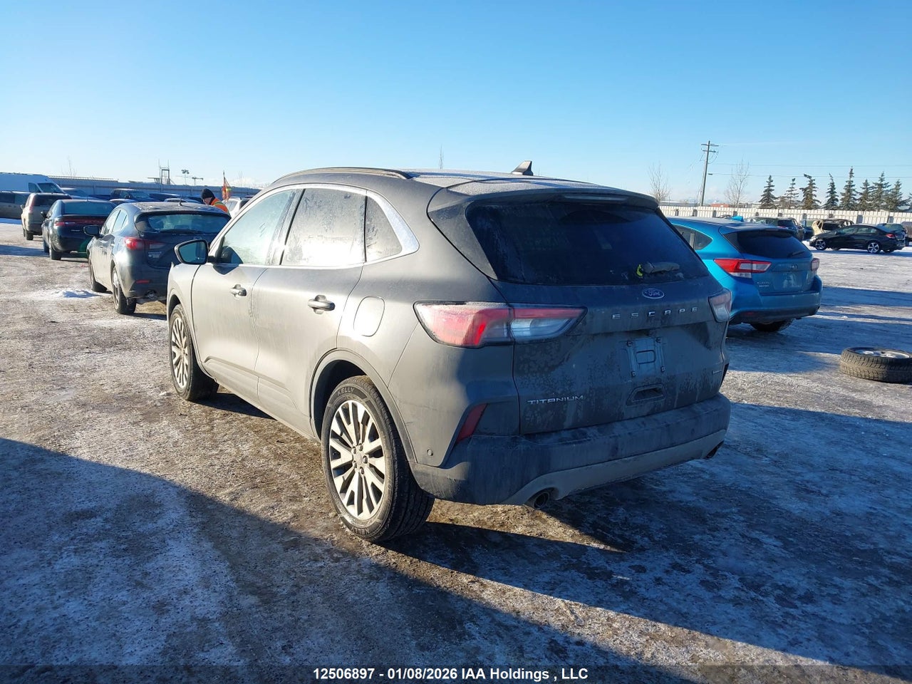 2021 FORD ESCAPE TITANIUM HYBRID thumbnail 4