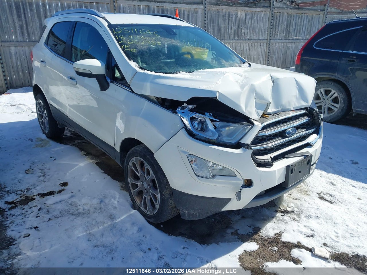 2018 FORD ECOSPORT TITANIUM thumbnail 2