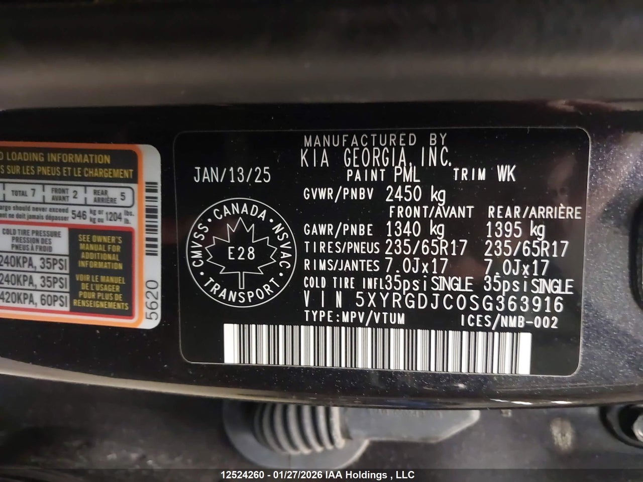 2025 KIA SORENTO thumbnail 10