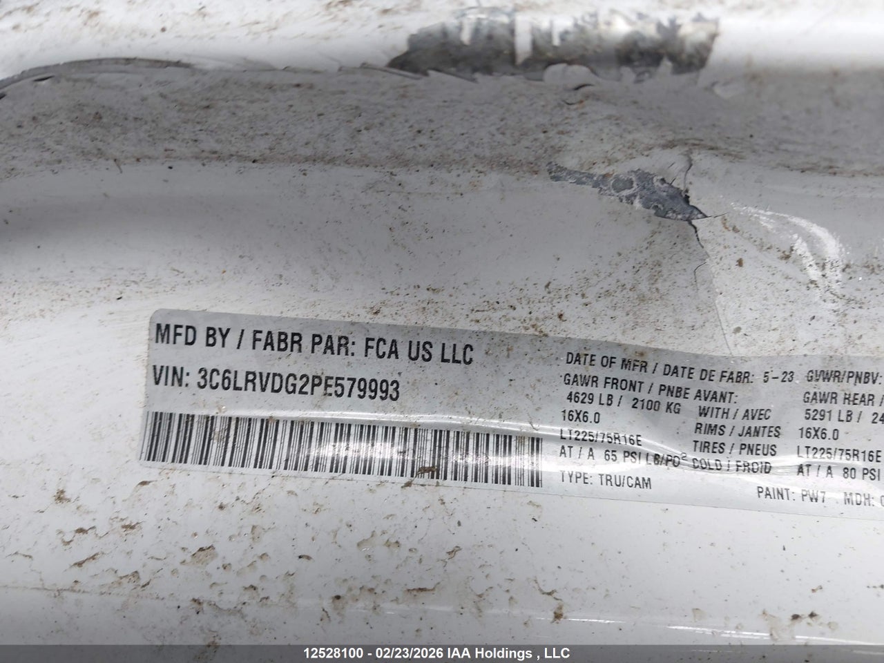 2023 RAM PROMASTER 2500 2500 HIGH thumbnail 10