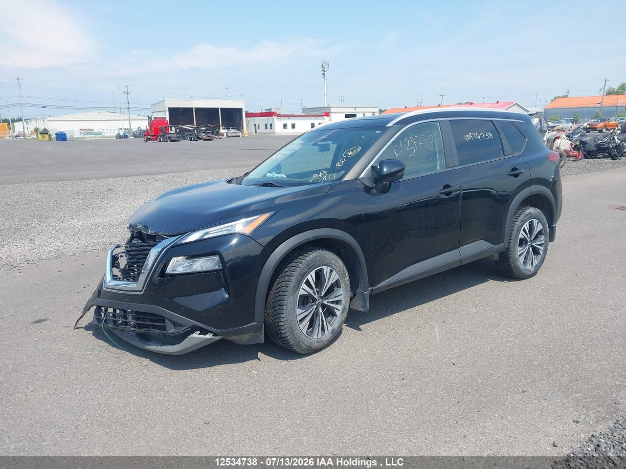 2023 NISSAN ROGUE SV MIDNIGHT EDITION/SV MOONROOF thumbnail 3