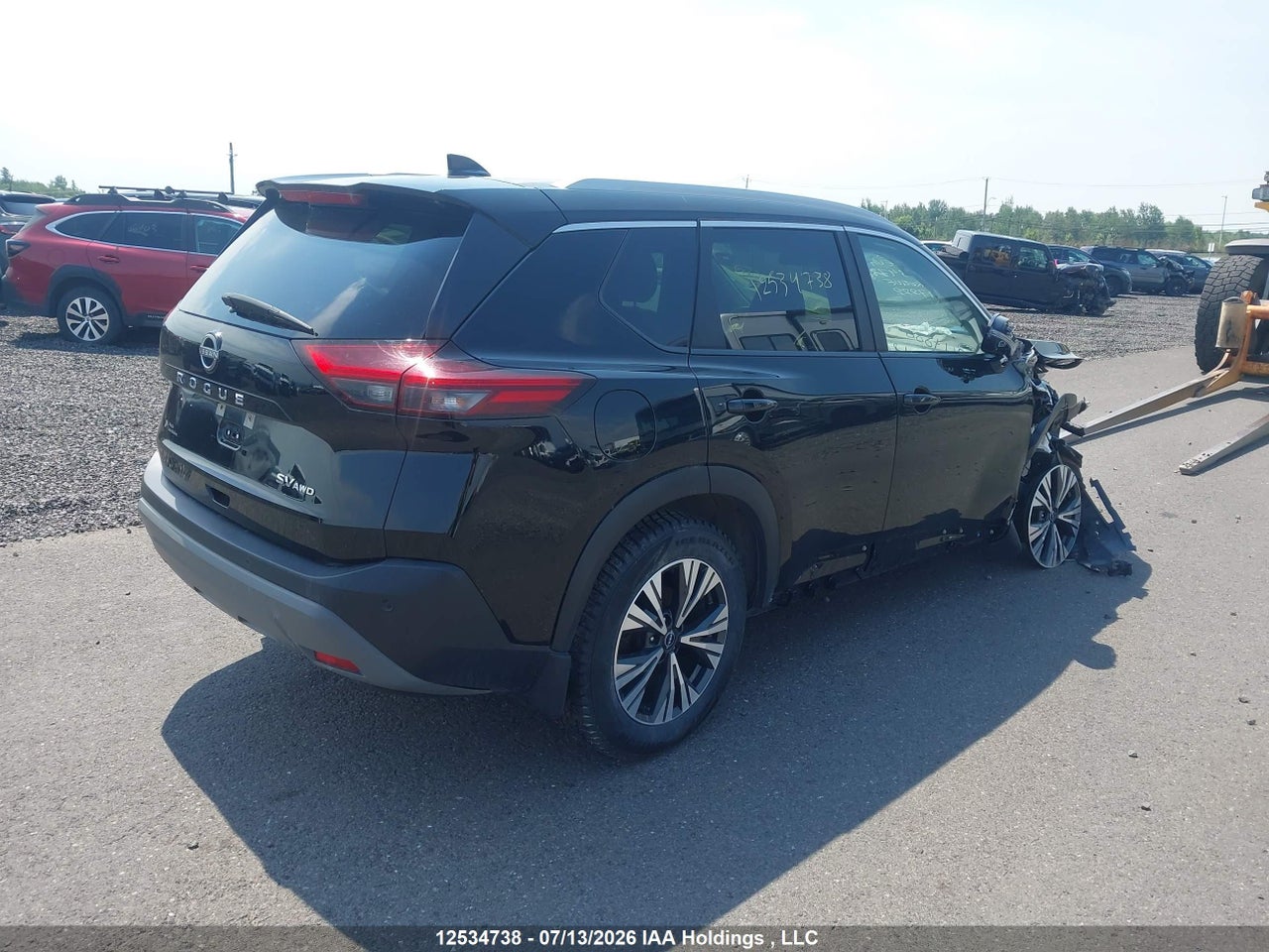 2023 NISSAN ROGUE SV MIDNIGHT EDITION/SV MOONROOF thumbnail 5
