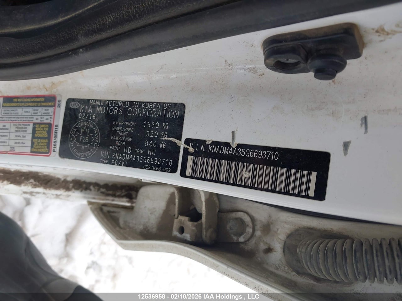 2016 KIA RIO LX thumbnail 10