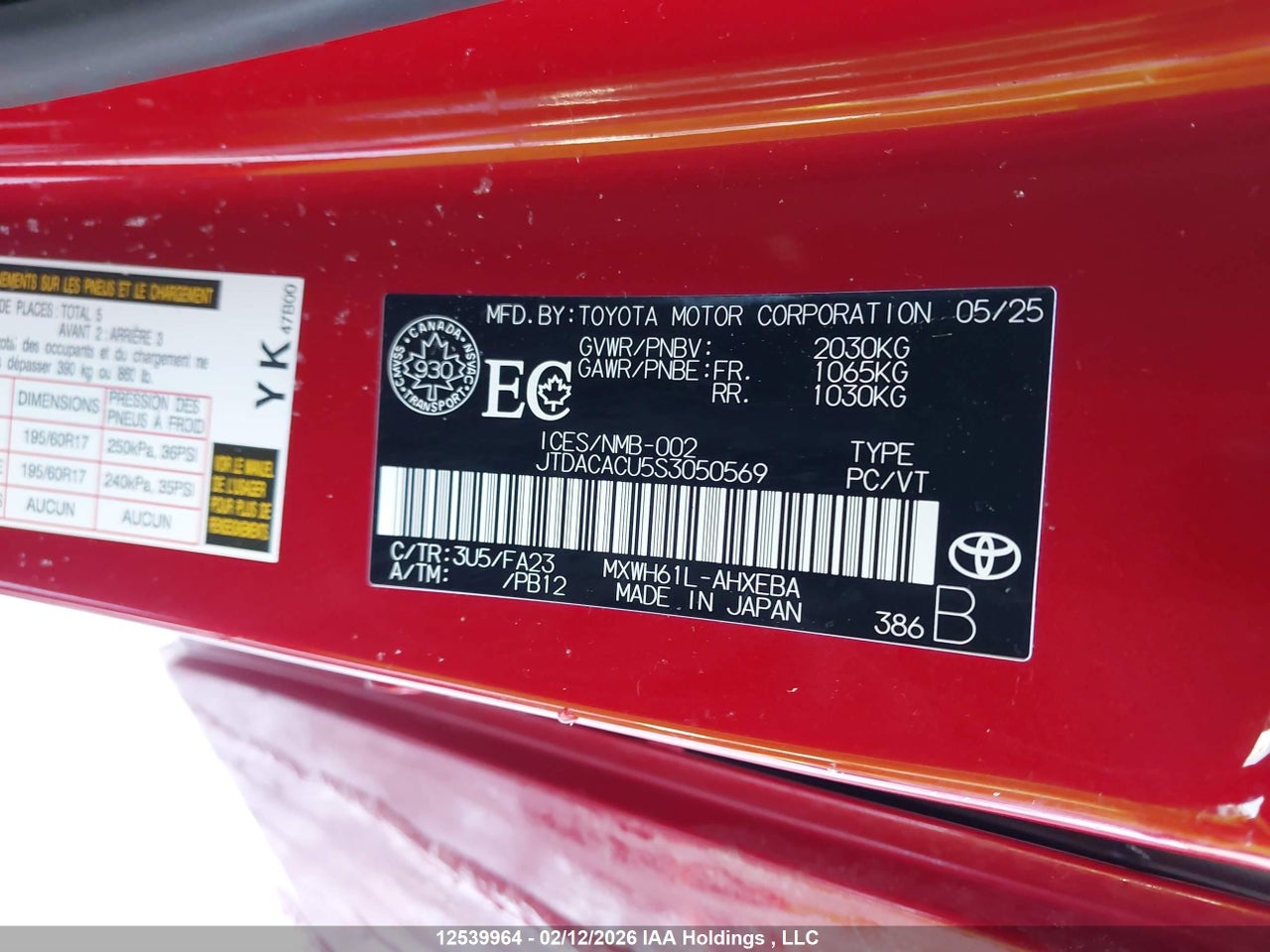 2025 TOYOTA PRIUS PLUG-IN HYBRID SE thumbnail 10