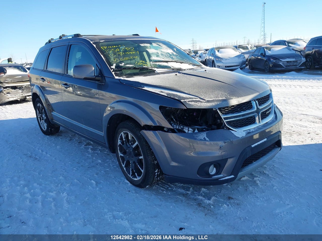 2013 DODGE JOURNEY SXT/CREW thumbnail 2