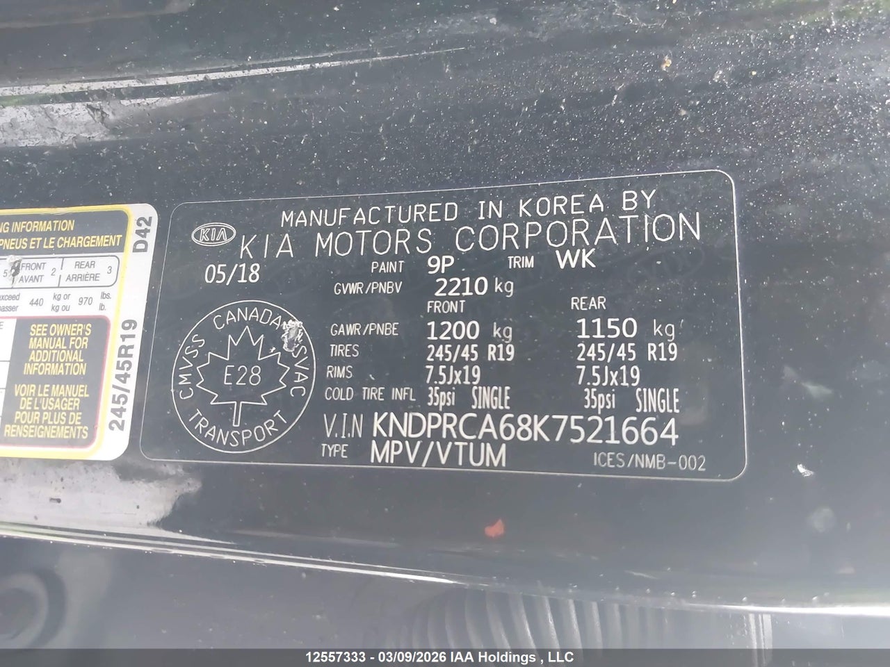 2019 KIA SPORTAGE SX TURBO thumbnail 10