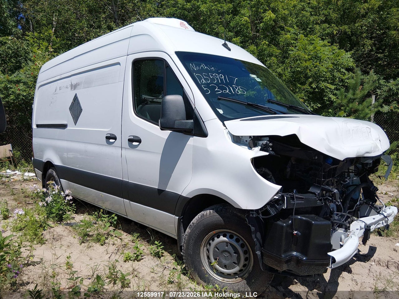 2023 MERCEDES BENZ SPRINTER 2500 STANDARD ROOF 4-CYL DIESEL HO thumbnail 2