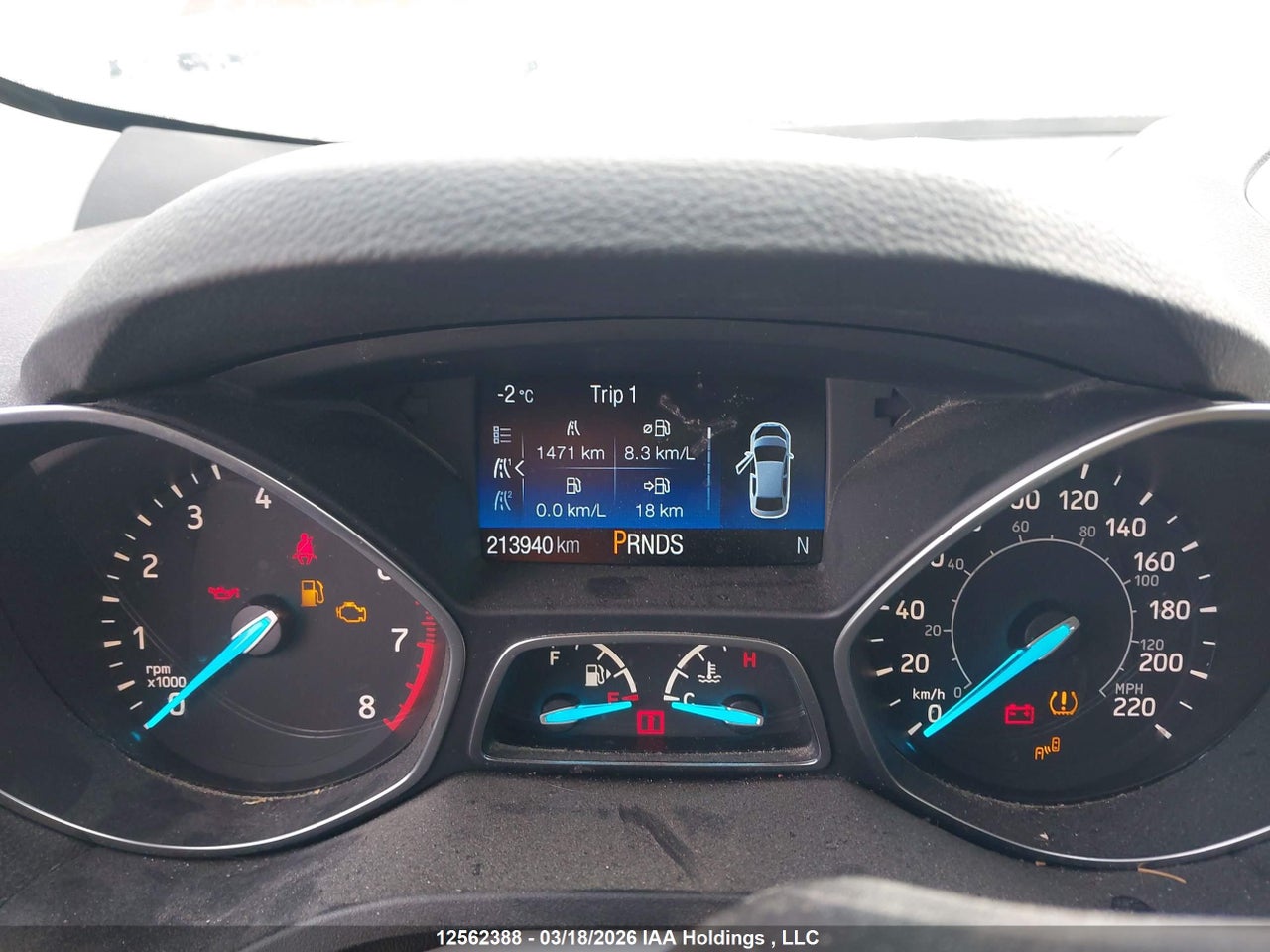 2017 FORD ESCAPE TITANIUM thumbnail 8