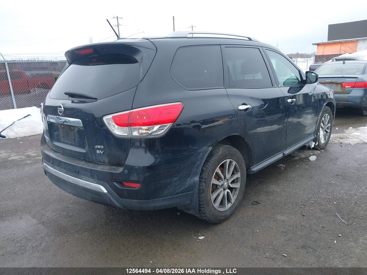 2015 NISSAN PATHFINDER PLATINUM/S/SL/SV thumbnail 5