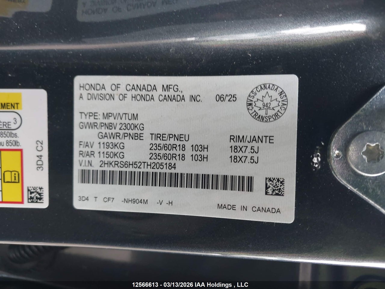 2026 HONDA CR-V SPORT HYBRID thumbnail 10