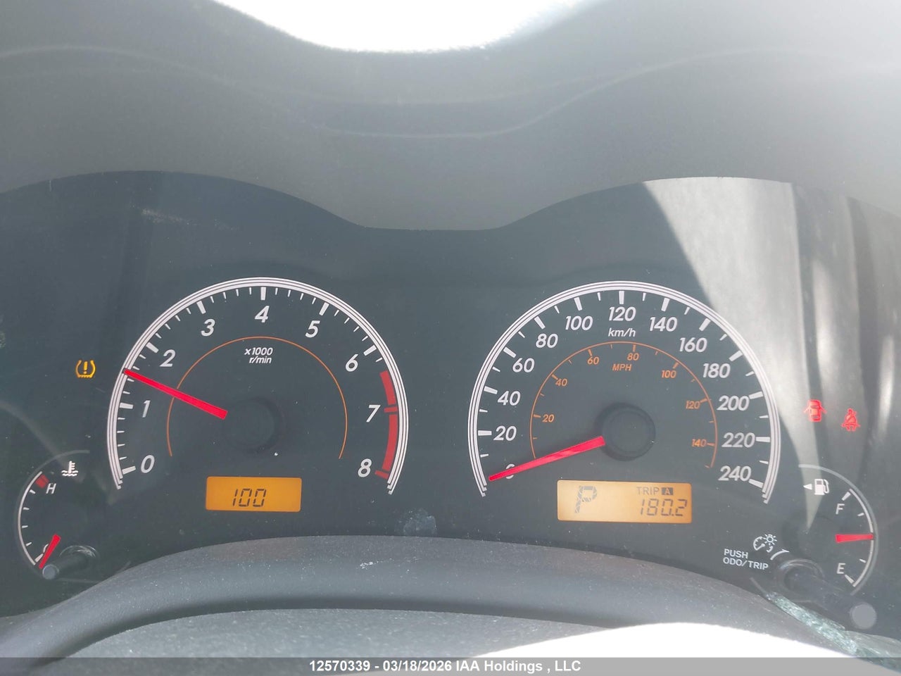 2009 TOYOTA COROLLA S/LE/XLE thumbnail 8