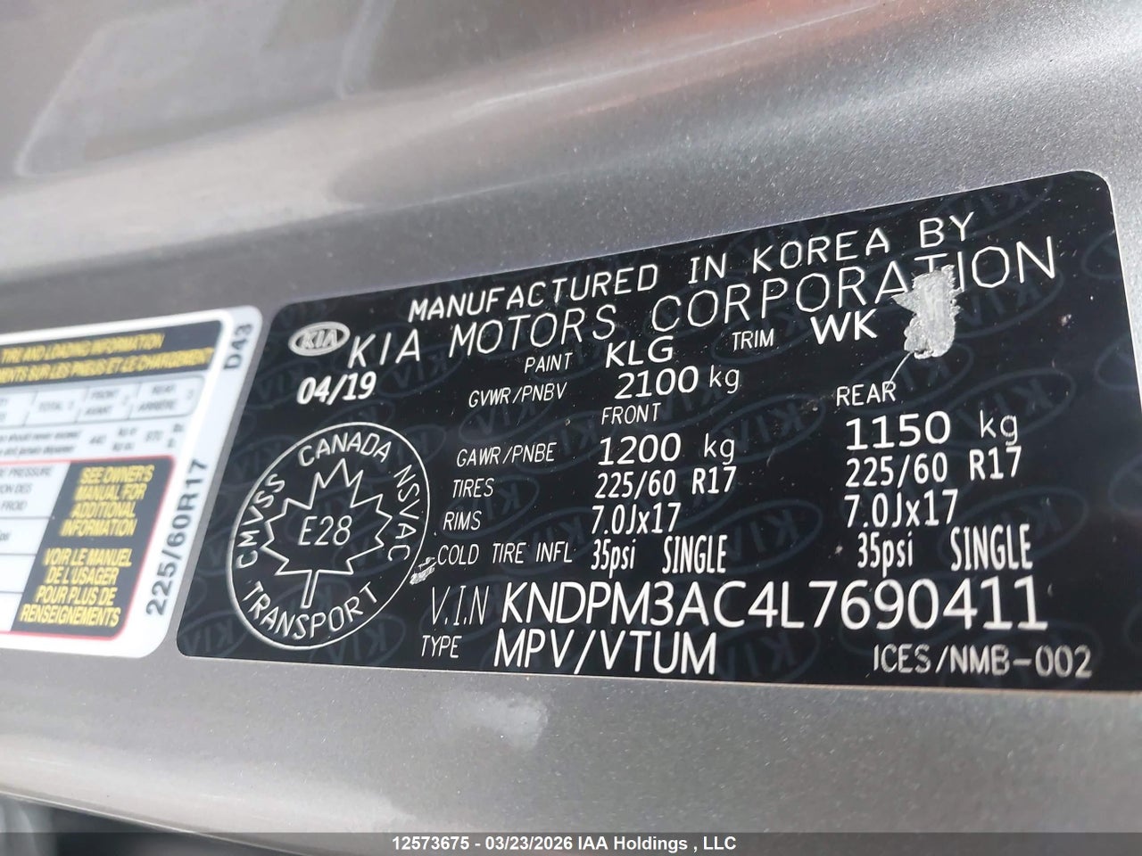 2020 KIA SPORTAGE thumbnail 10
