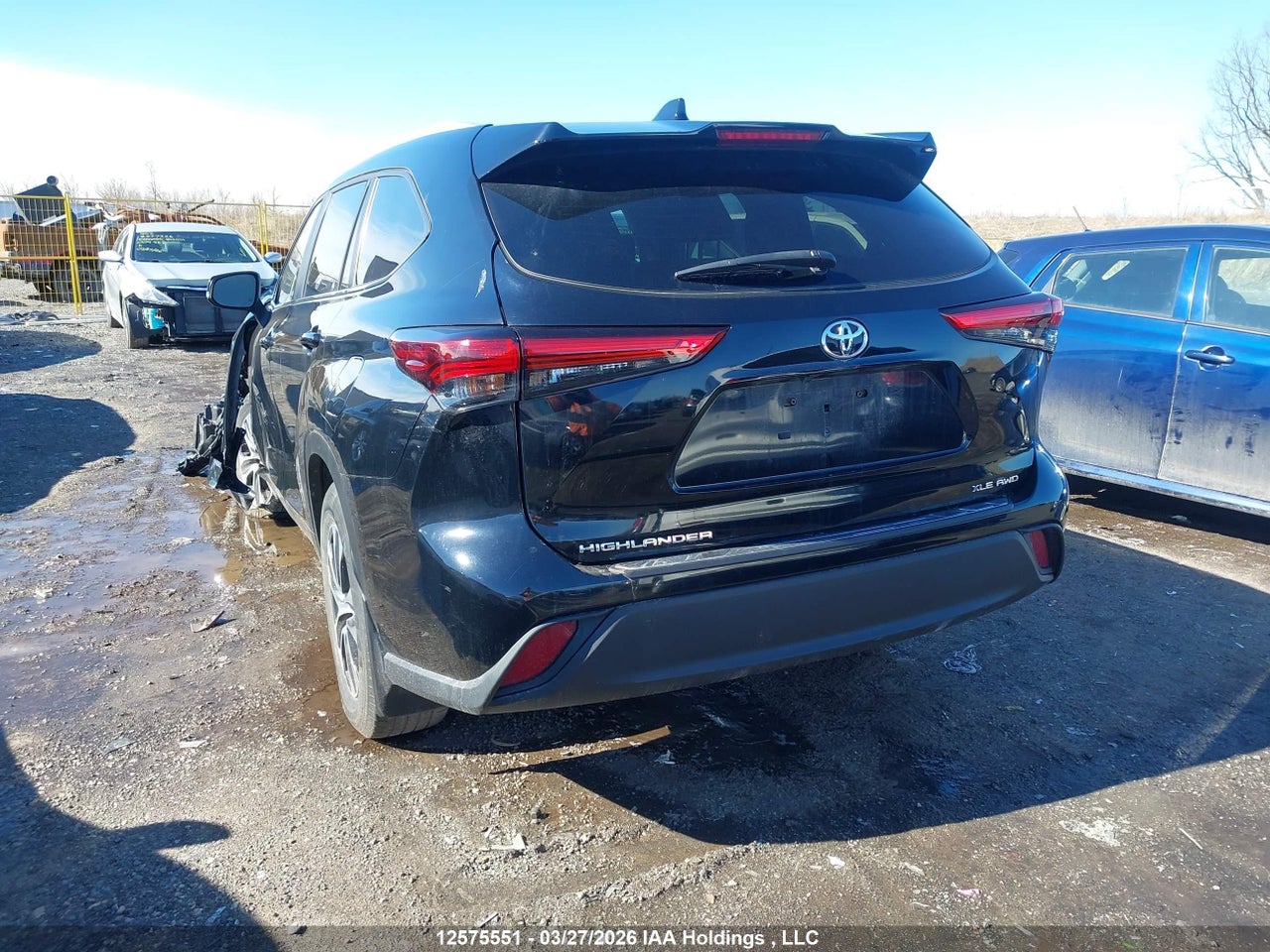2023 TOYOTA highlander xle thumbnail 4
