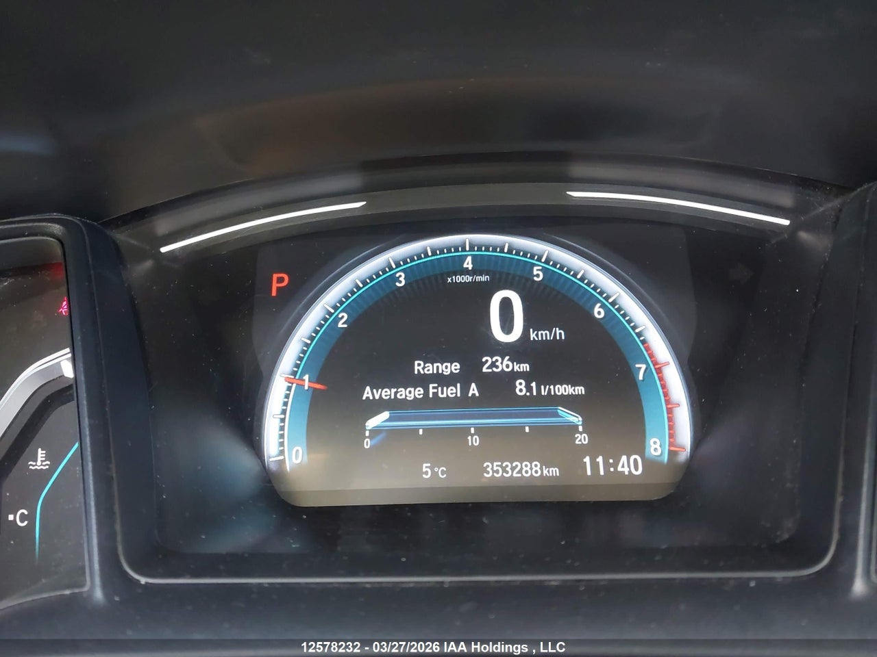2020 HONDA CIVIC LX thumbnail 8