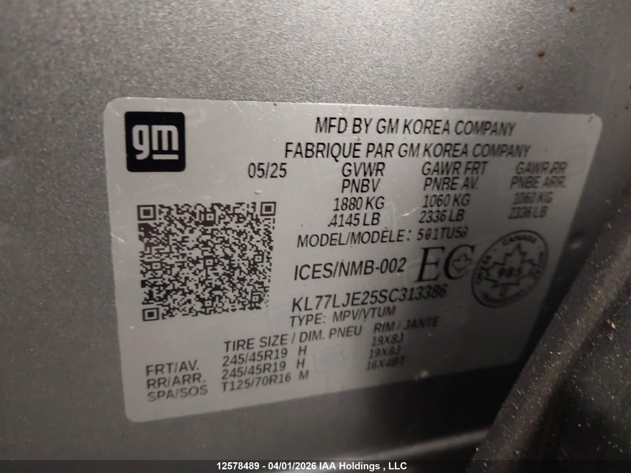 2025 CHEVROLET TRAX 2RS thumbnail 10