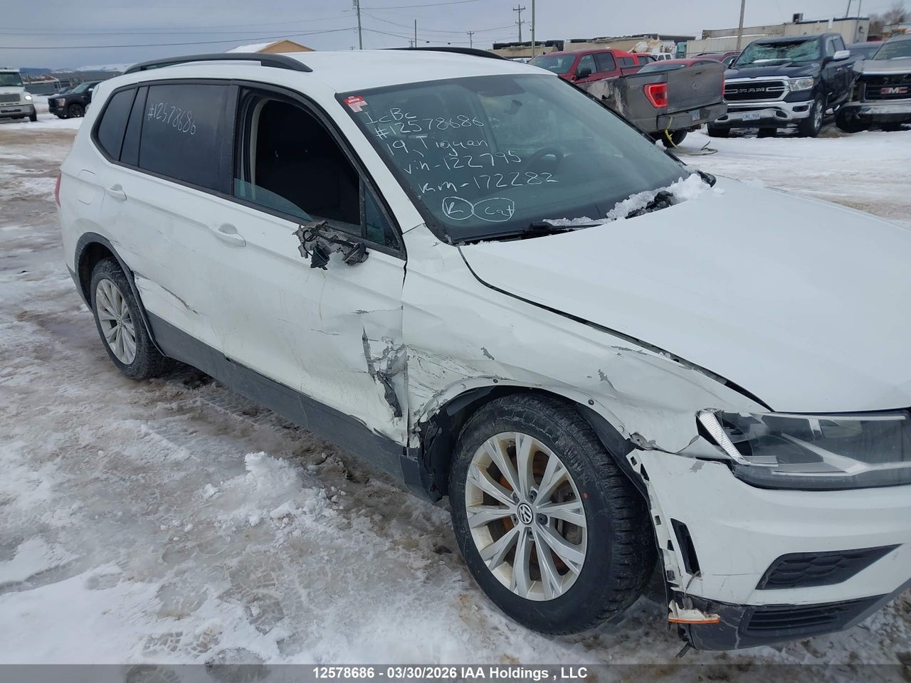 2019 VOLKSWAGEN TIGUAN S thumbnail 7