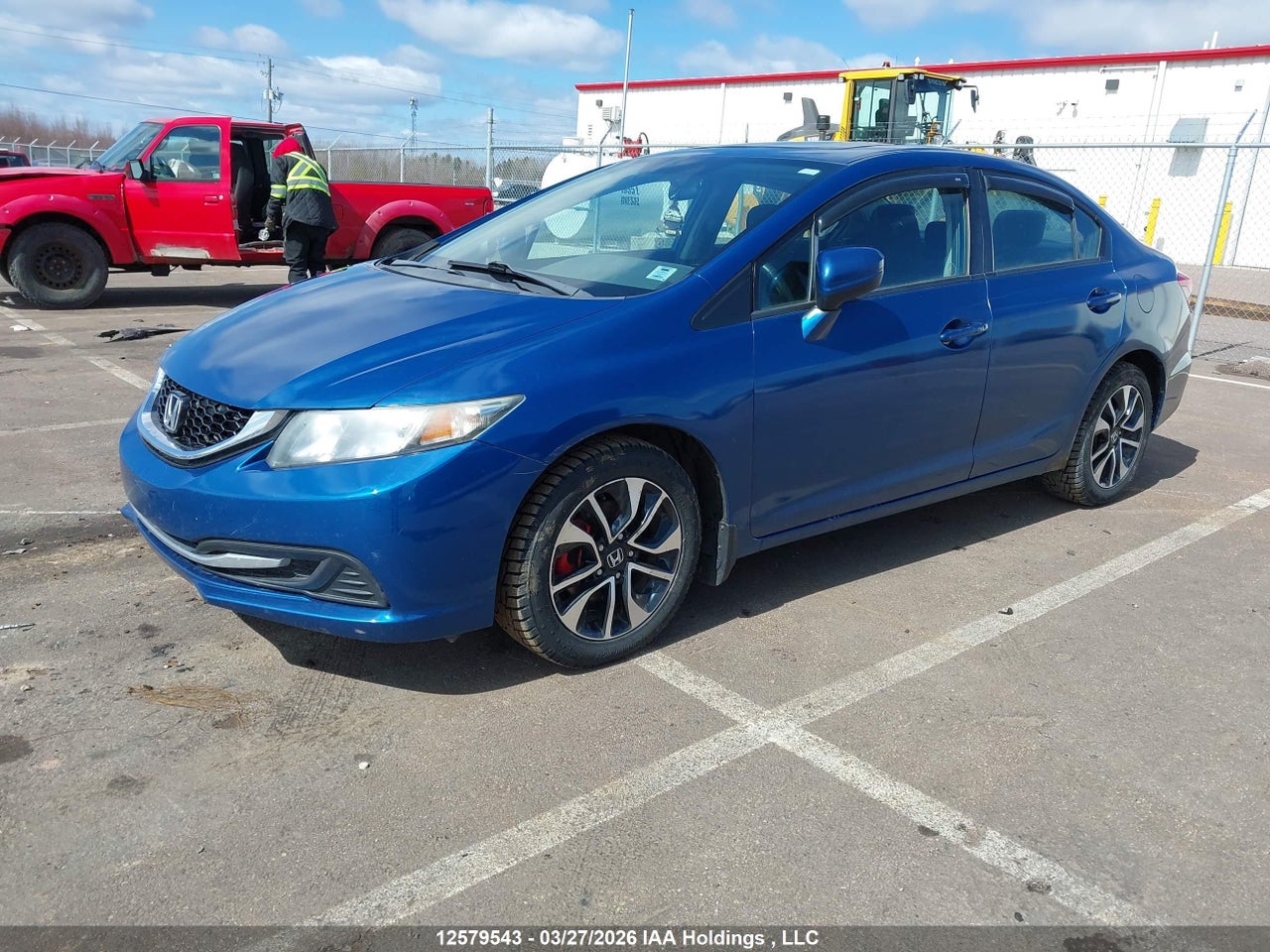 2015 HONDA CIVIC LX thumbnail 3