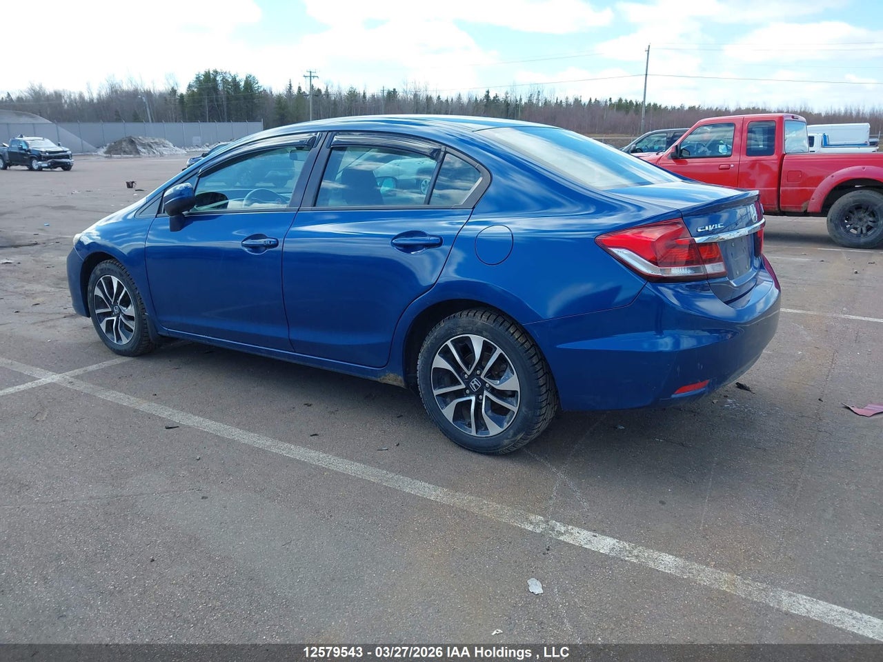 2015 HONDA CIVIC LX thumbnail 4
