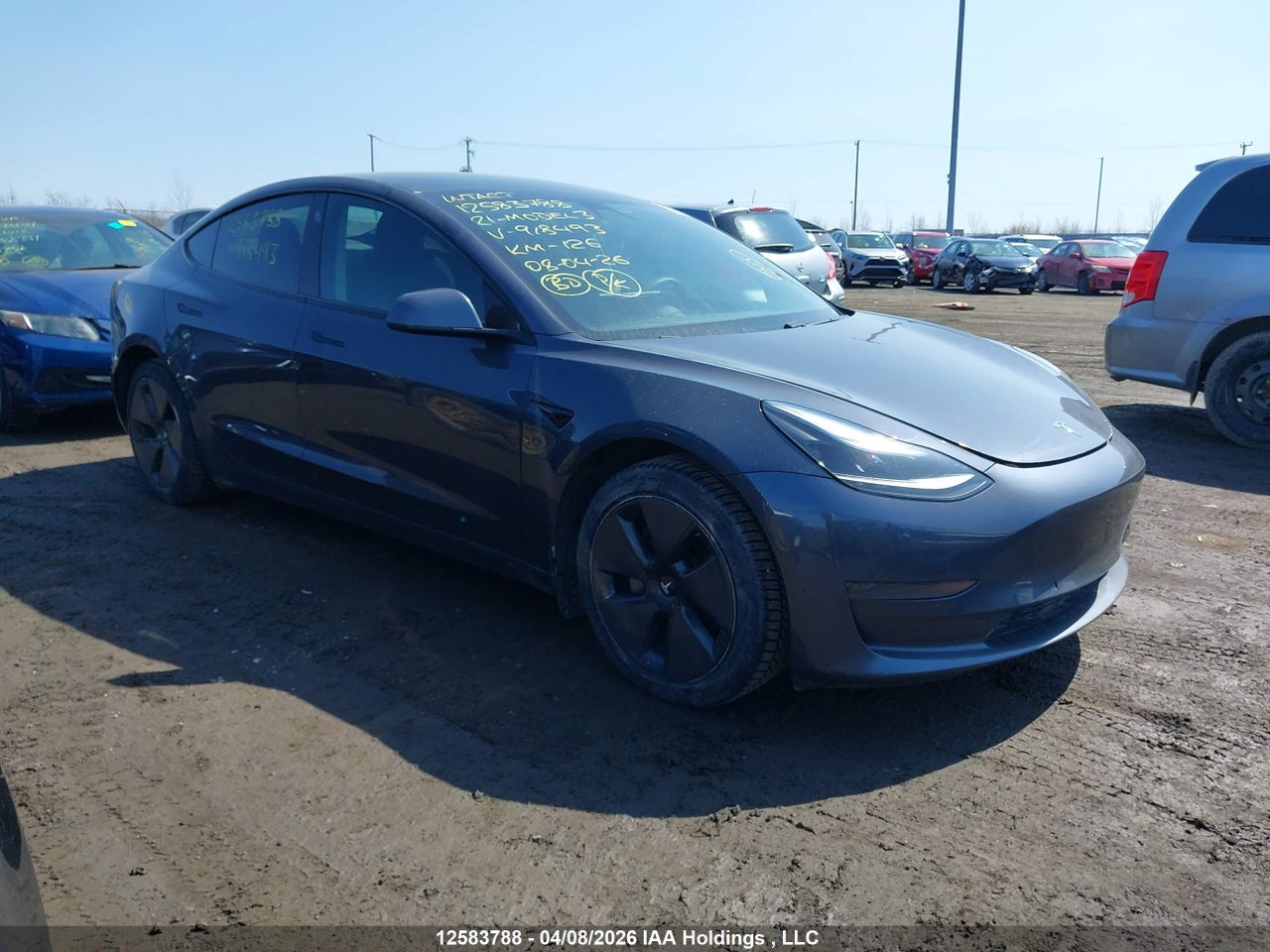 2021 TESLA MODEL 3 STANDARD RANGE/STANDARD RANGE PLUS thumbnail 2