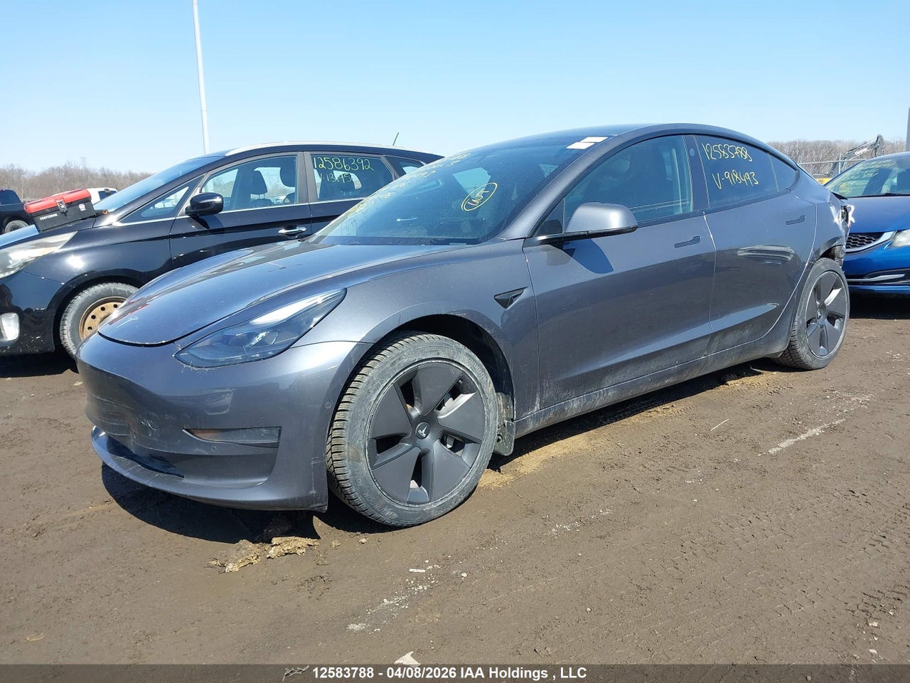 2021 TESLA MODEL 3 STANDARD RANGE/STANDARD RANGE PLUS thumbnail 3