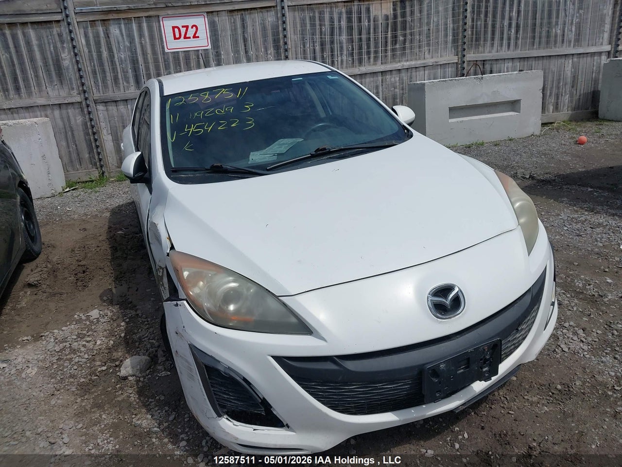 2011 MAZDA MAZDA3 thumbnail 2