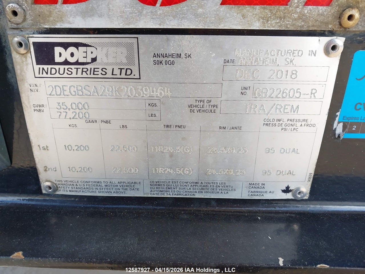 2019 DOEPKER Super B thumbnail 10