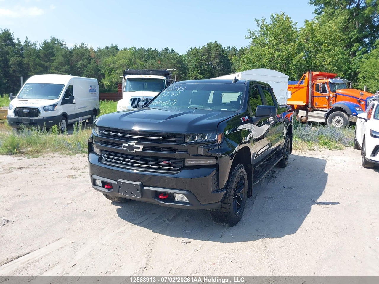 2022 CHEVROLET SILVERADO LTD K1500 LT TRAIL BOSS thumbnail 3
