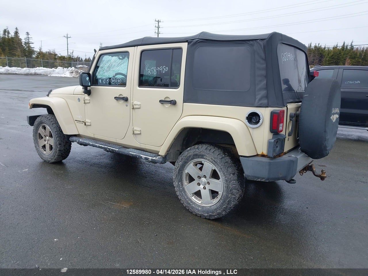 2011 JEEP WRANGLER UNLIMITED SAHARA thumbnail 4