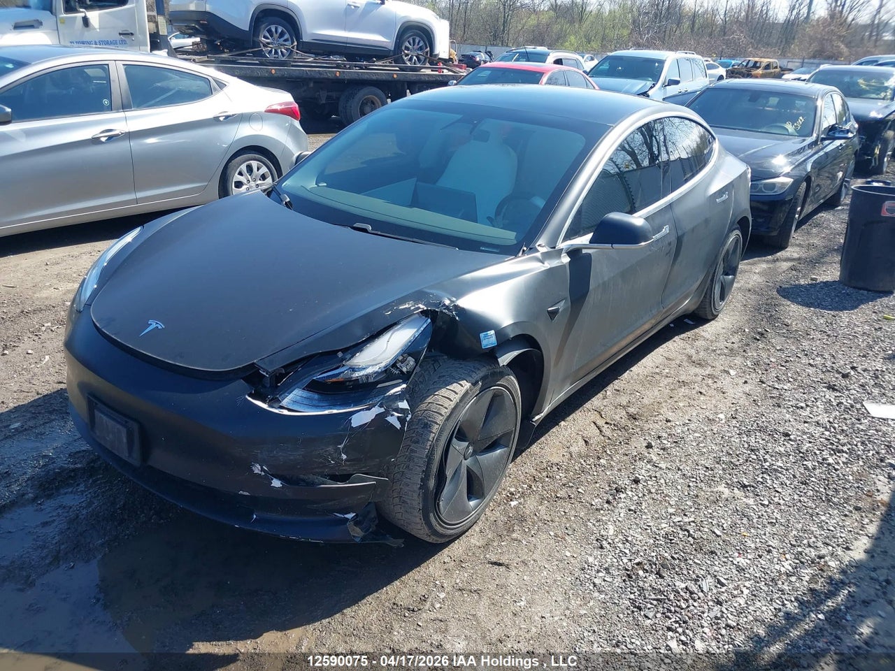 2020 TESLA MODEL 3 STANDARD RANGE PLUS thumbnail 3