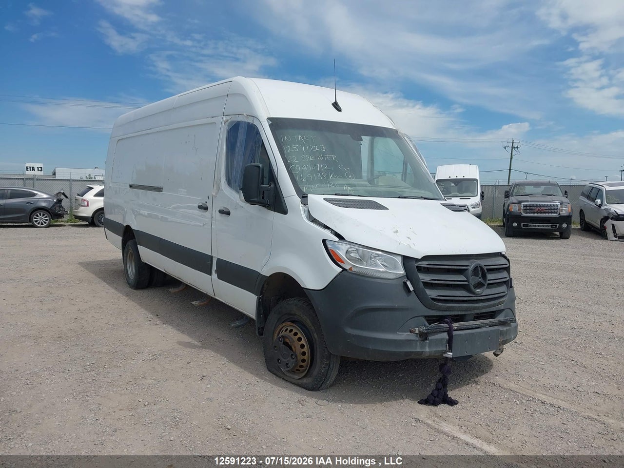2022 MERCEDES BENZ SPRINTER 3500XD HIGH ROOF V6 thumbnail 2