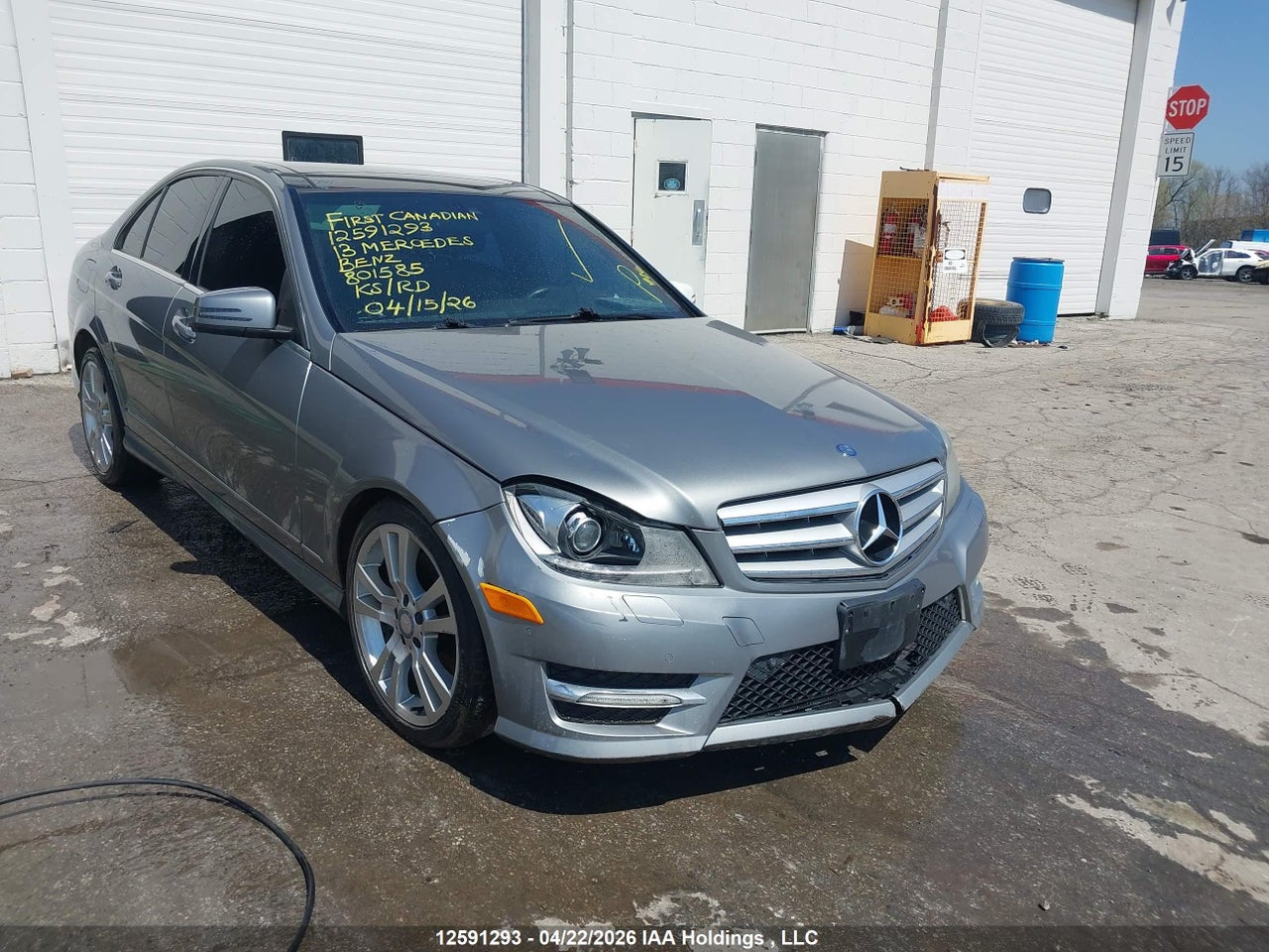 2013 MERCEDES BENZ C 350 4MATIC thumbnail 2