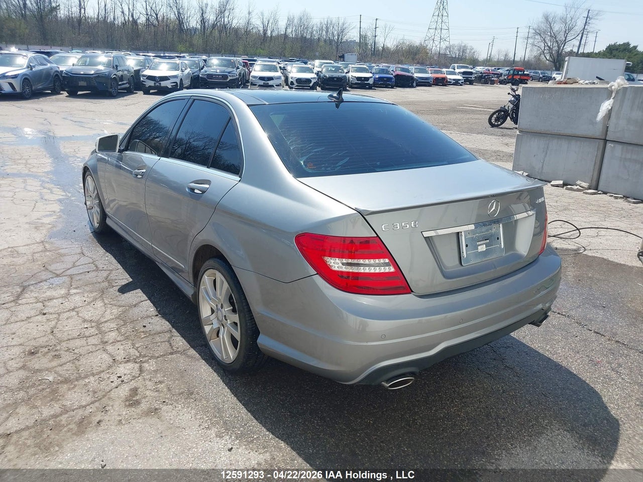 2013 MERCEDES BENZ C 350 4MATIC thumbnail 4
