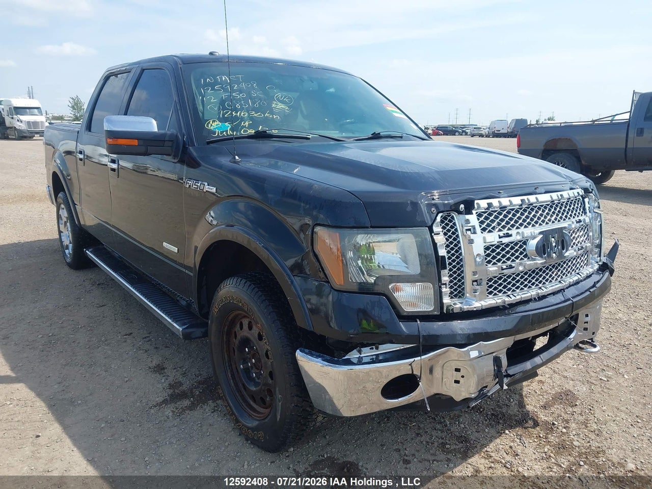 2012 FORD F150 SUPERCREW thumbnail 2