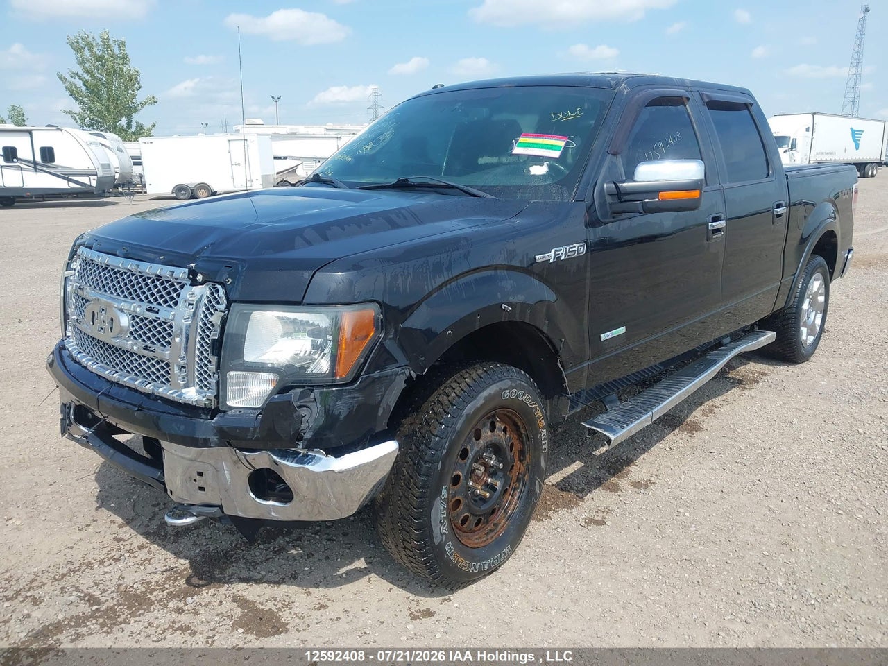 2012 FORD F150 SUPERCREW thumbnail 3