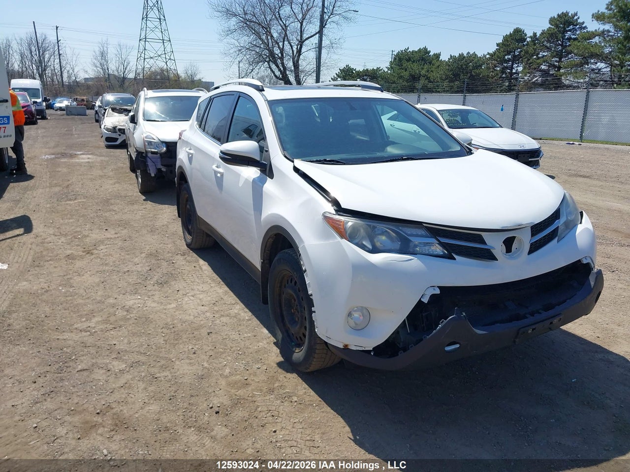 2014 TOYOTA RAV4 XLE thumbnail 2
