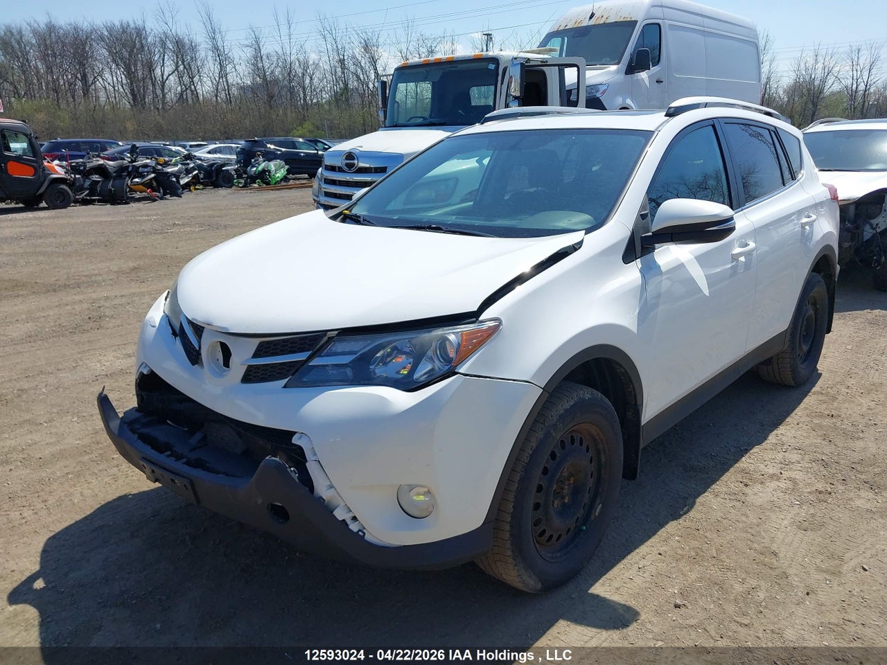 2014 TOYOTA RAV4 XLE thumbnail 3