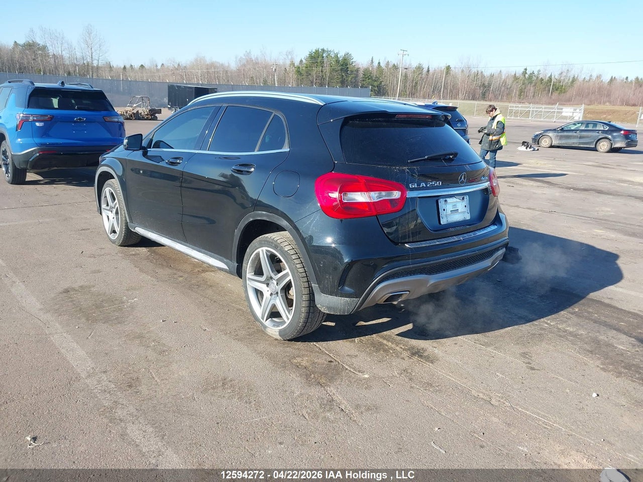 2015 MERCEDES BENZ GLA 250 4MATIC thumbnail 4